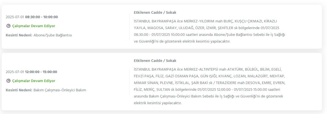 Bu geceden itibaren başlıyor: İstanbul'un 24 ilçesinde dev elektrik kesintisi 24